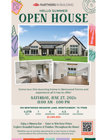 View 06/25/2026 - Partners in Building - This Saturday Only: Open House + Mimosa Bar & Door Prizes Virtual Tour