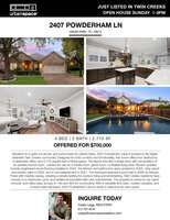 View 2407 Powderham Ln Virtual Tour